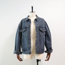 画像8: 〜90's Levi's 70506 OVER DYED DENIM 4P TRUCKER JACKET (8)