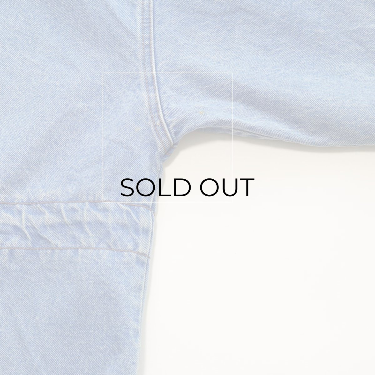 画像9: 80's CORNICHE DENIM HOODED OVER SIZE JACKET (9)