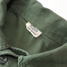 画像6: 60's US ARMY COTTON SATEEN UTILITY SHIRT JACKET (6)