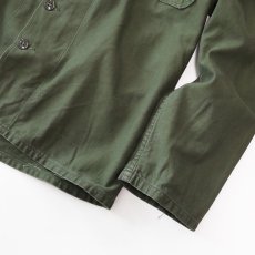 画像5: 60's US ARMY COTTON SATEEN UTILITY SHIRT JACKET (5)