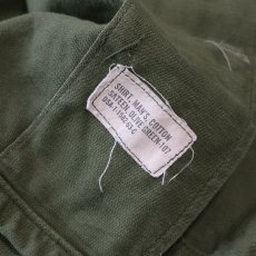 画像7: 60's US ARMY COTTON SATEEN UTILITY SHIRT JACKET (7)