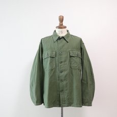 画像10: 60's US ARMY COTTON SATEEN UTILITY SHIRT JACKET (10)