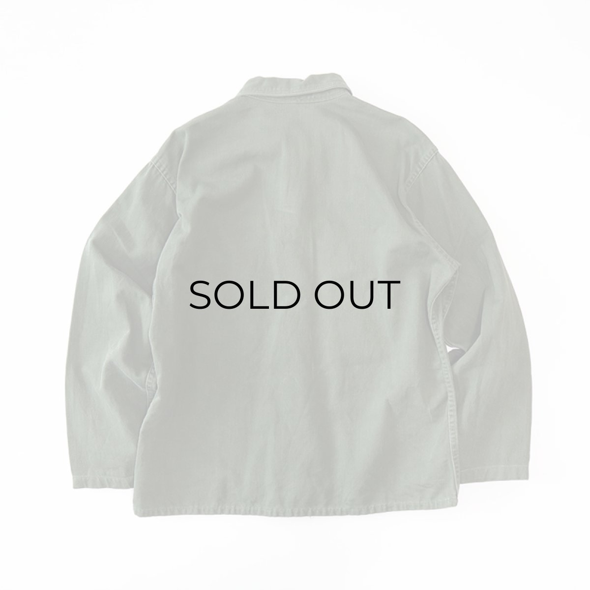 画像3: 50's US MARINE CORPS COTTON SATEEN UTILITY SHIRT JACKET (3)