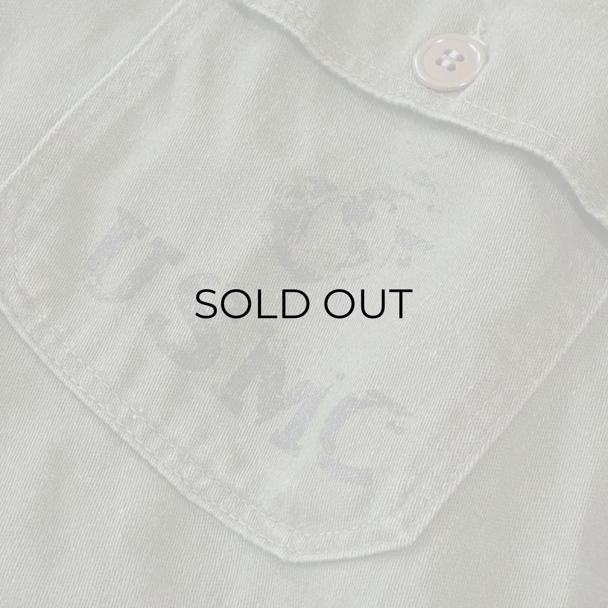 画像6: 50's US MARINE CORPS COTTON SATEEN UTILITY SHIRT JACKET (6)