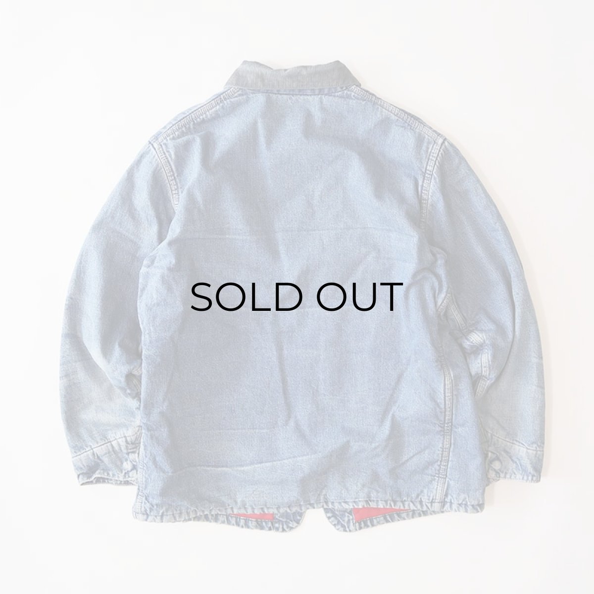 画像3: 80's OSH KOSH B'GOSH DENIM QUILTED LINING CHORE JACKET (3)