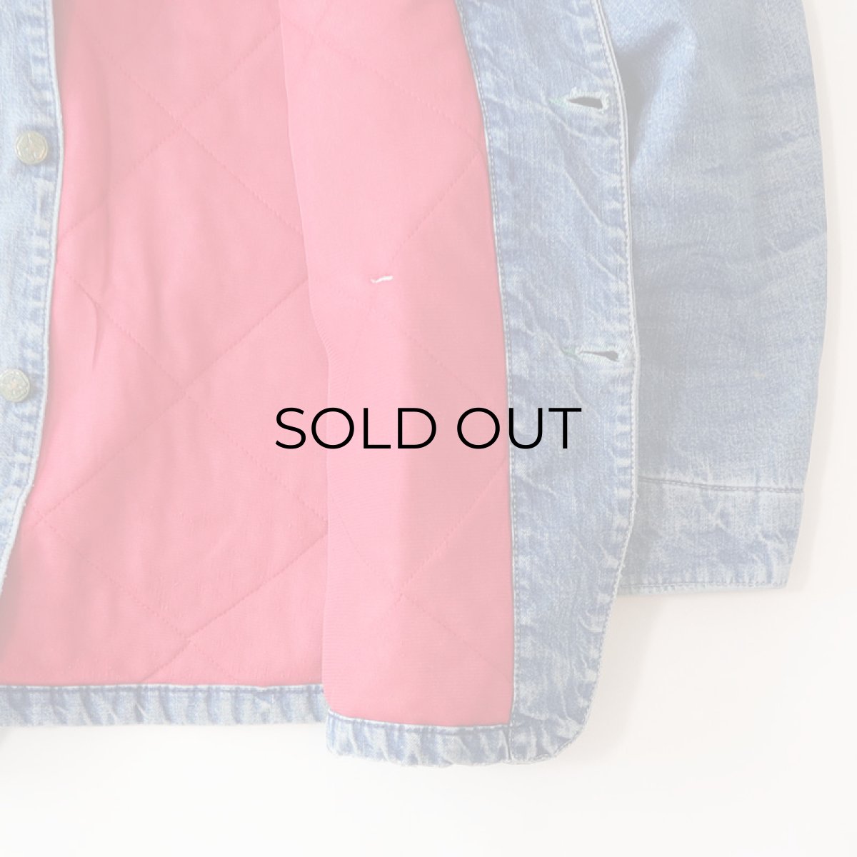 画像9: 80's OSH KOSH B'GOSH DENIM QUILTED LINING CHORE JACKET (9)