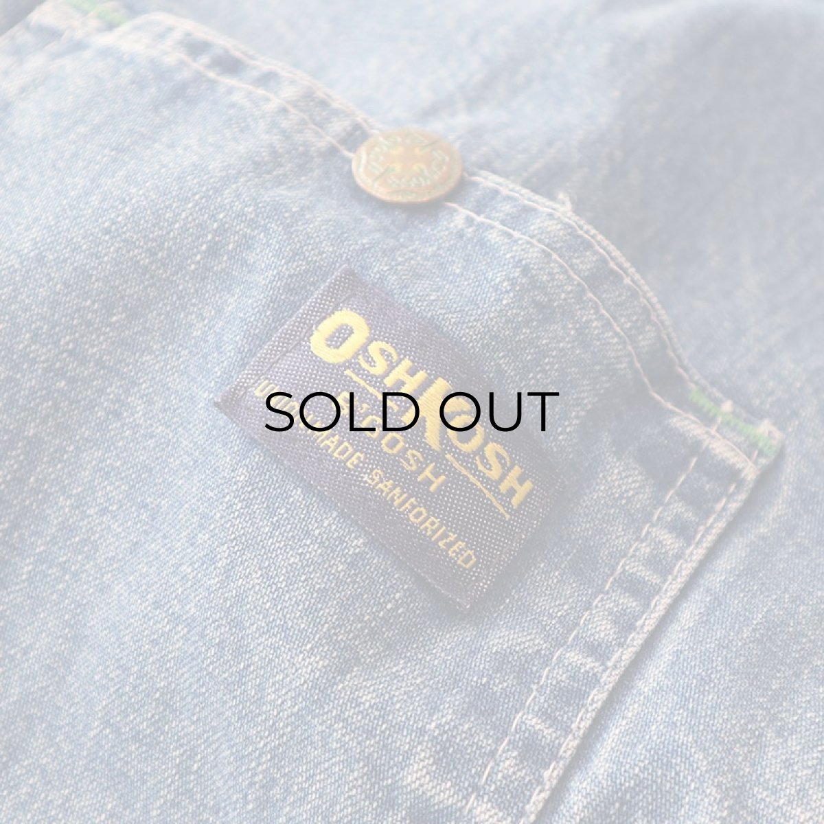 画像10: 80's OSH KOSH B'GOSH DENIM QUILTED LINING CHORE JACKET (10)