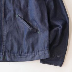 画像5: 70's OSH KOSH B'GOSH DENIM BLANKET LINING ZIP WORK JACKET (5)