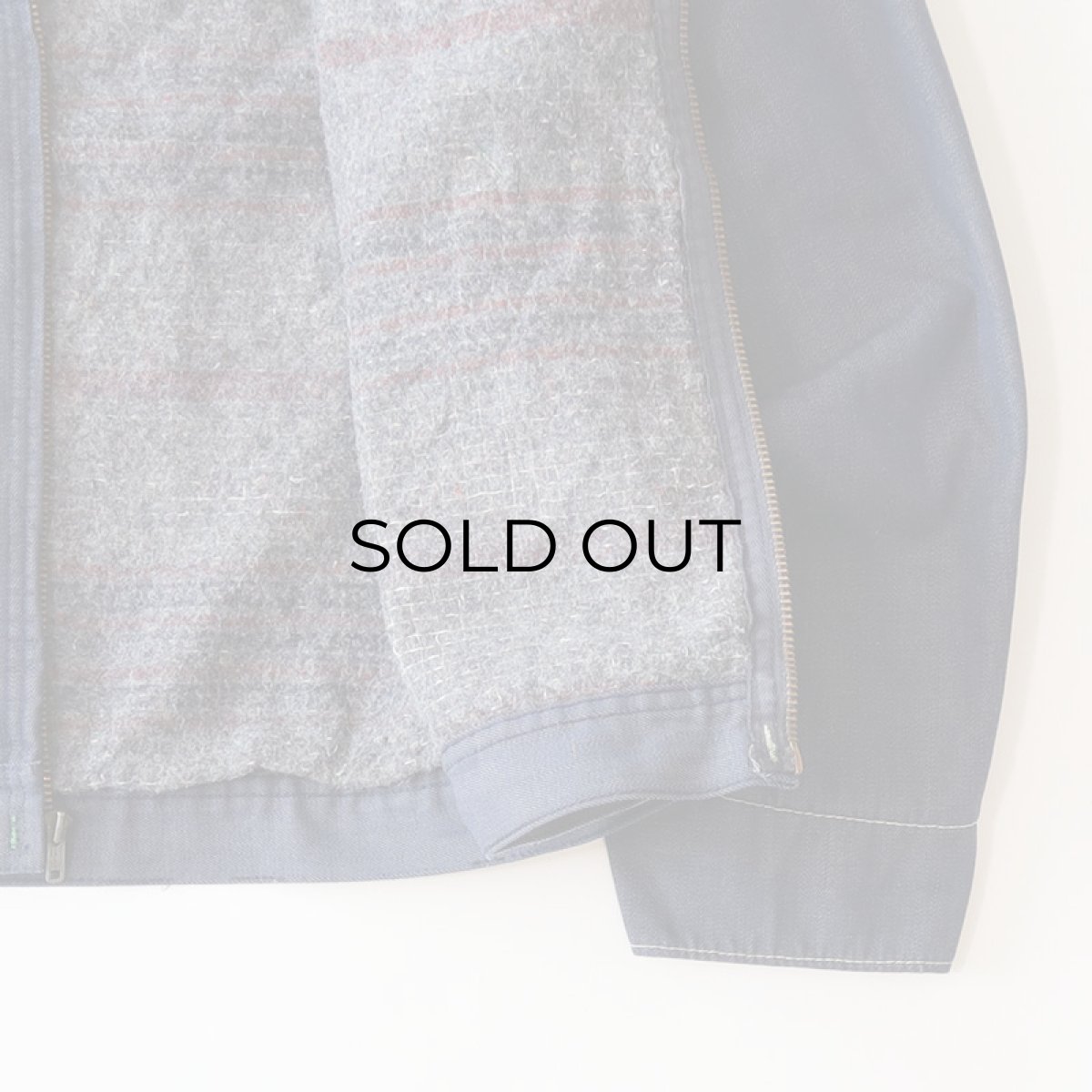 画像6: 70's OSH KOSH B'GOSH DENIM BLANKET LINING ZIP WORK JACKET (6)