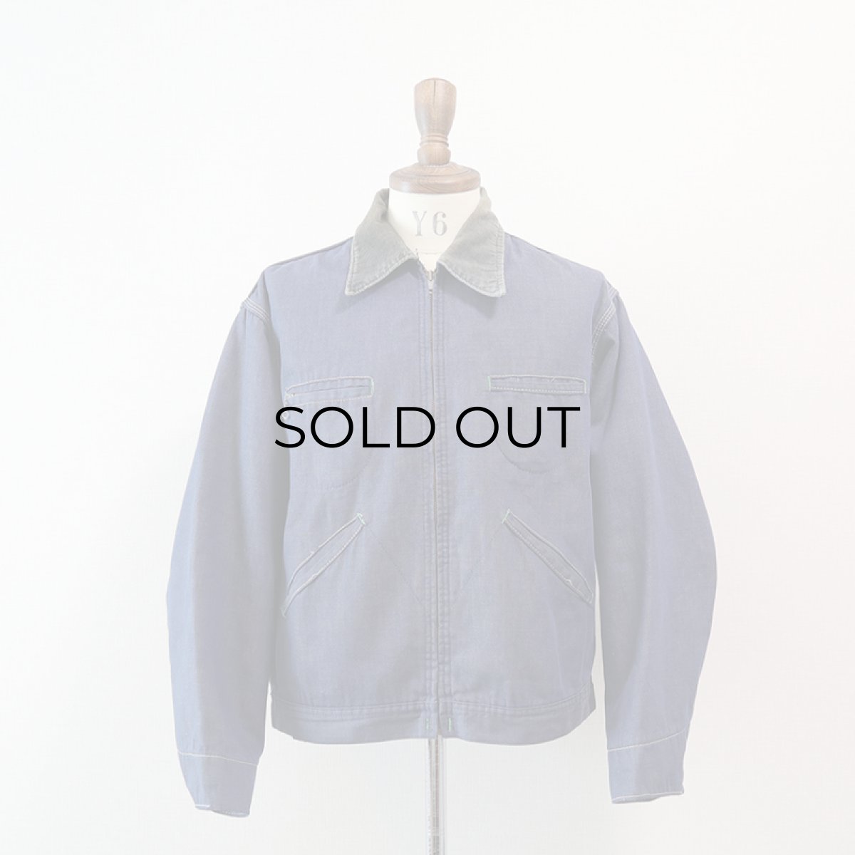 画像18: 70's OSH KOSH B'GOSH DENIM BLANKET LINING ZIP WORK JACKET (18)