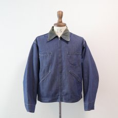 画像18: 70's OSH KOSH B'GOSH DENIM BLANKET LINING ZIP WORK JACKET (18)