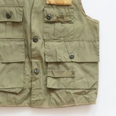 画像5: 80's SAFTBAK COTTON NYLON FISHING VEST (5)