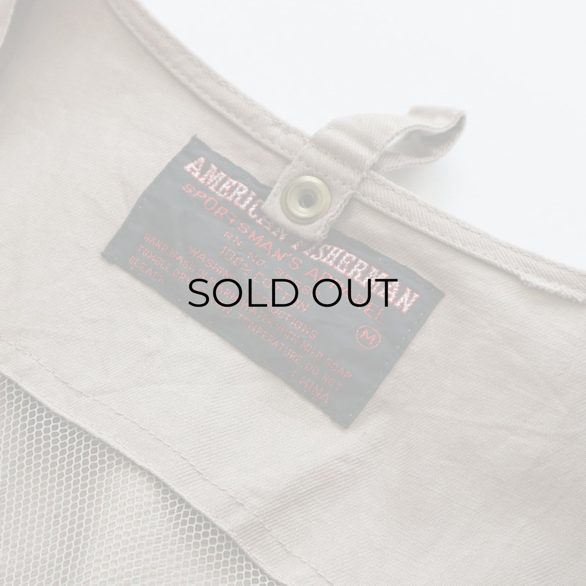 画像6: AMERICAN FISHERMAN COTTON TWILL FISHING VEST (6)