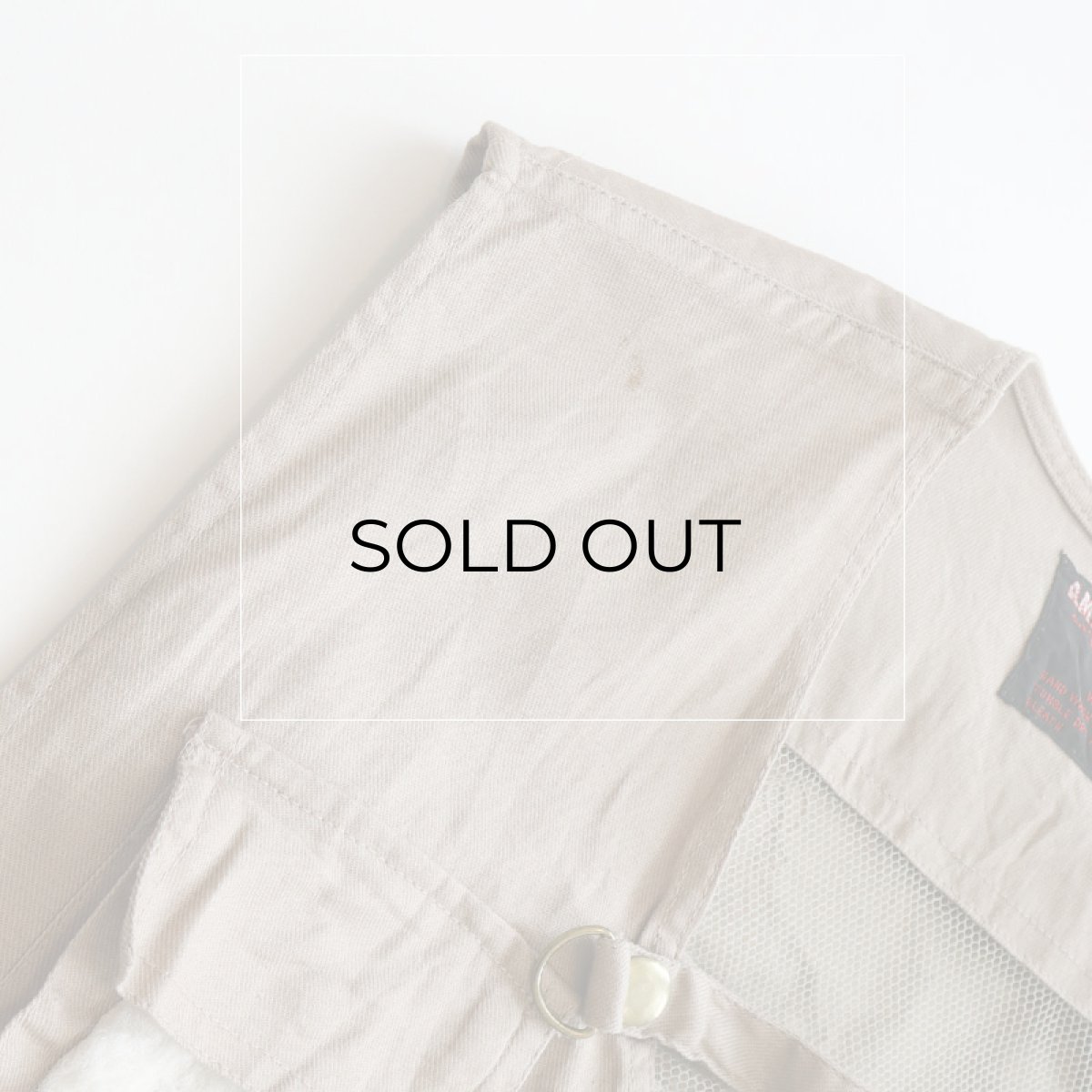 画像10: AMERICAN FISHERMAN COTTON TWILL FISHING VEST (10)