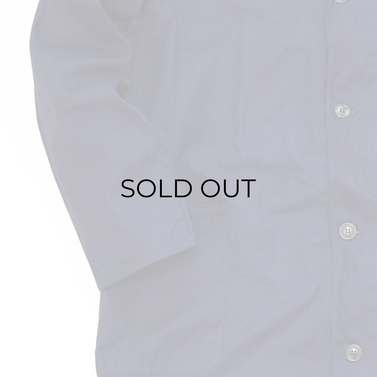 画像4: OLD Lotus COTTON TWILL GERMAN WORK COAT (4)