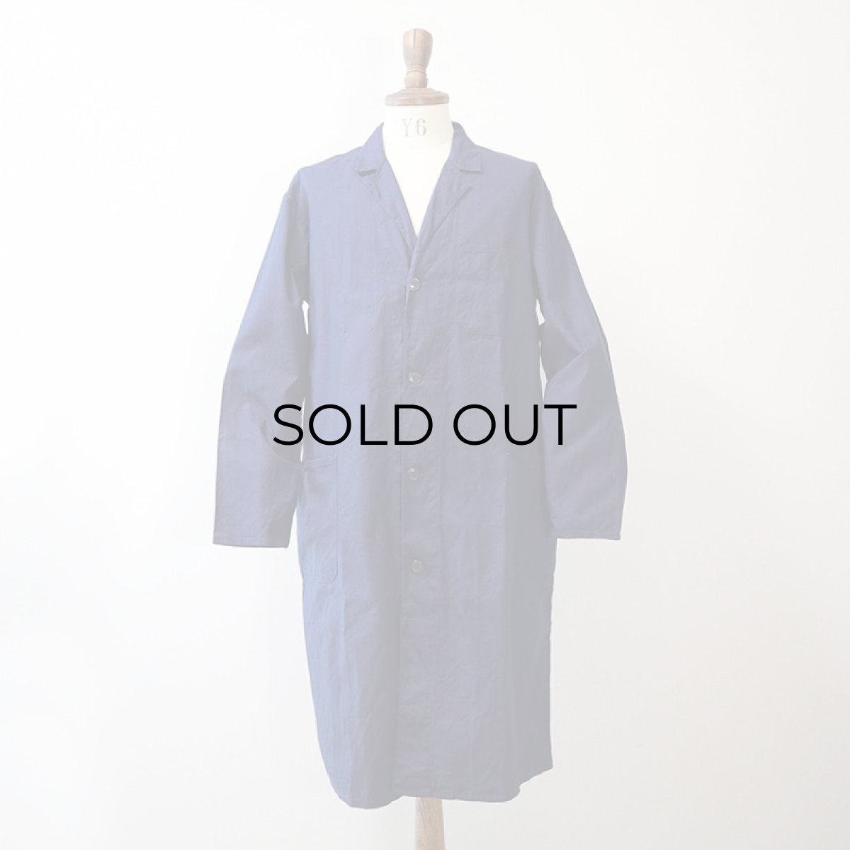 画像7: OLD Lotus COTTON TWILL GERMAN WORK COAT (7)