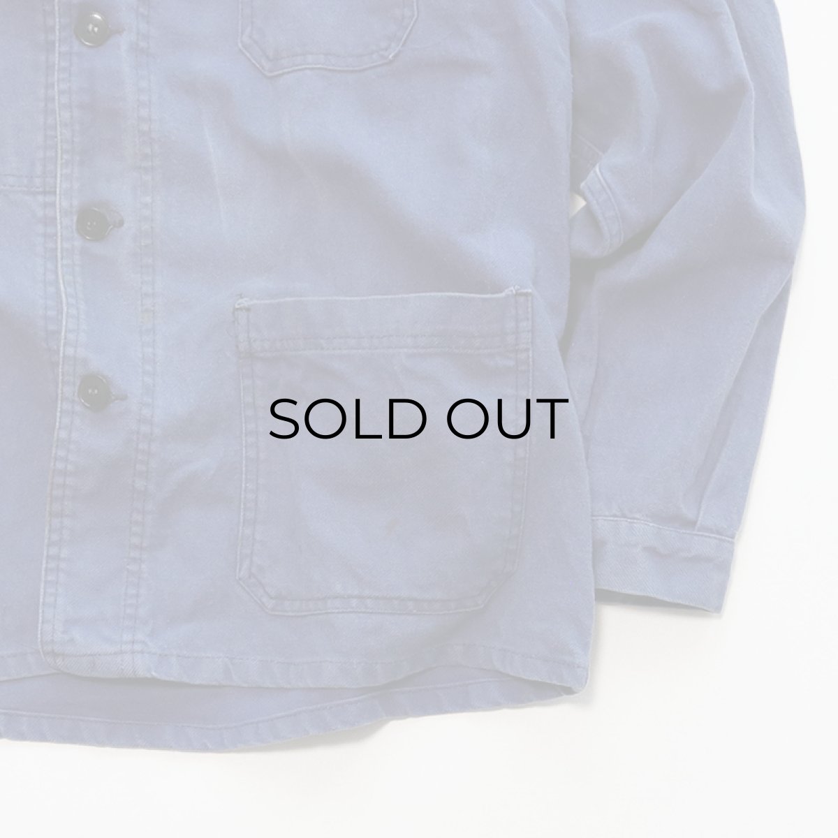 画像6: OLD Dubure & Deverchere COTTON TWILL FRENCH WORK JACKET (6)