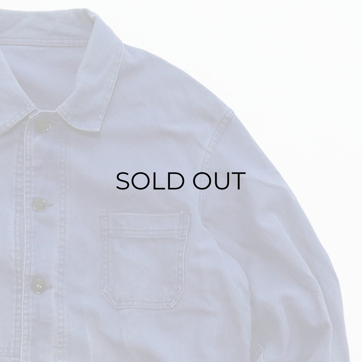 画像4: OLD Dubure & Deverchere COTTON TWILL FRENCH WORK JACKET (4)