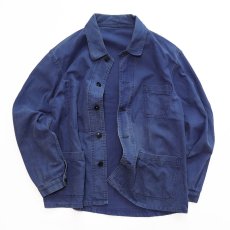 画像2: OLD Dubure & Deverchere COTTON TWILL FRENCH WORK JACKET (2)