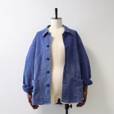 画像13: OLD Dubure & Deverchere COTTON TWILL FRENCH WORK JACKET (13)