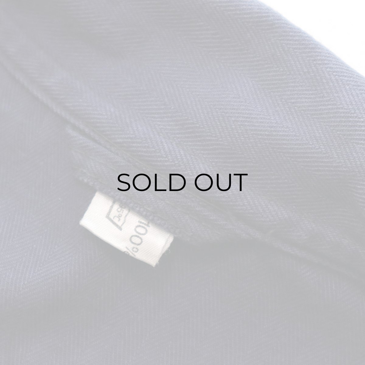 画像6: OLD GERMAN MILITARY COTTON HERRINGBONE TWILL WORK JACKET (6)