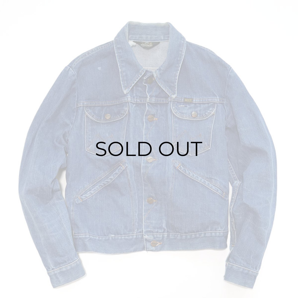 画像1: 〜80's MAVERICK COTTON DENIM 4P TRUCKER JACKET (1)