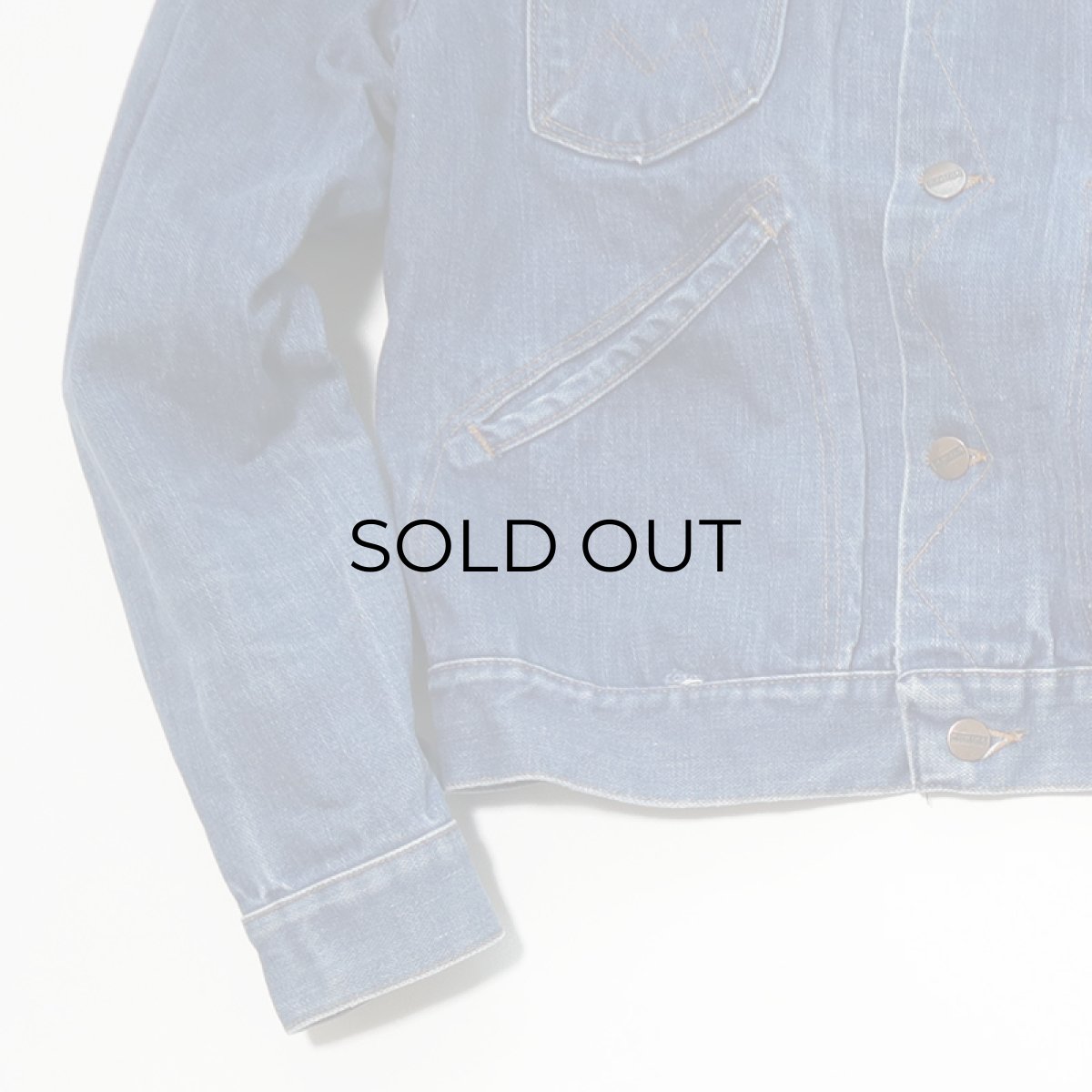 画像5: 〜80's MAVERICK COTTON DENIM 4P TRUCKER JACKET (5)