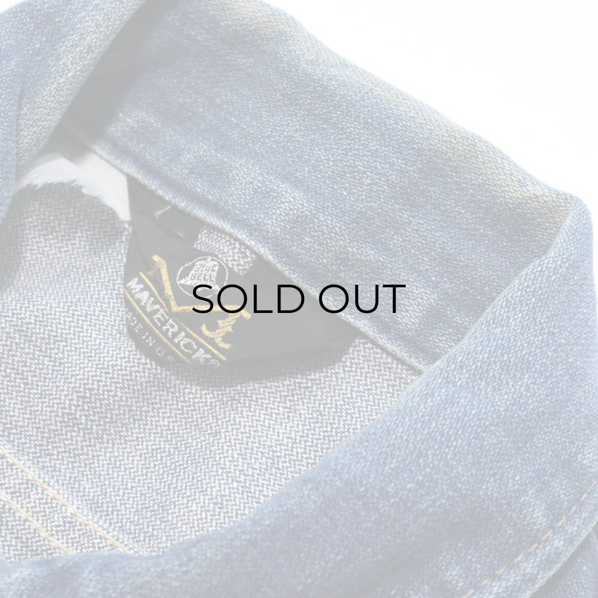 画像7: 〜80's MAVERICK COTTON DENIM 4P TRUCKER JACKET (7)