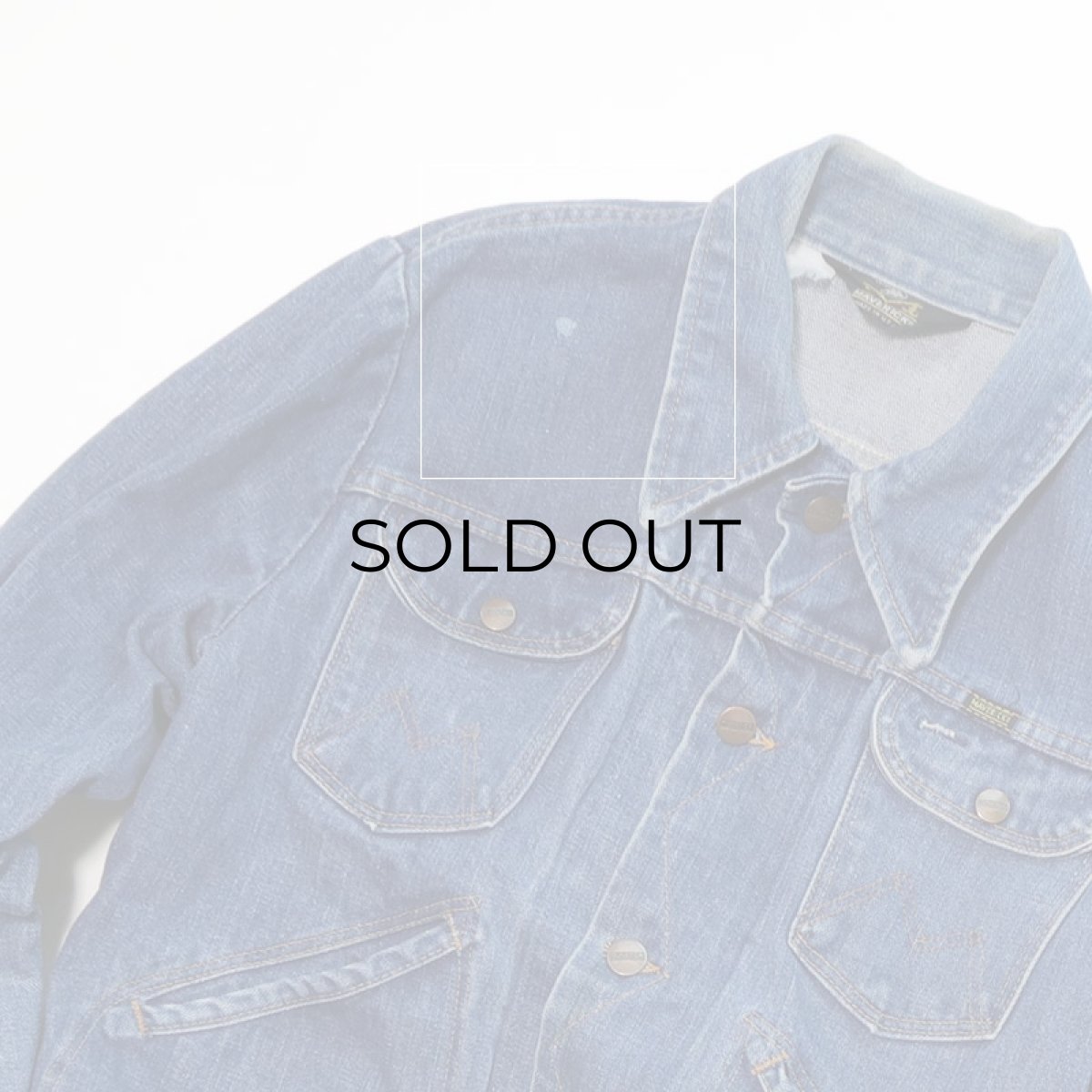 画像10: 〜80's MAVERICK COTTON DENIM 4P TRUCKER JACKET (10)