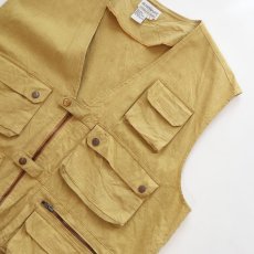 画像3: SOSTANZA COTTON LINEN FISHING VEST (3)