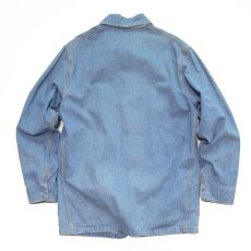 画像3: 80's OSH KOSH B'GOSH FADE BLUE DENIM CHORE JACKET (3)