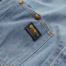 画像9: 80's OSH KOSH B'GOSH FADE BLUE DENIM CHORE JACKET (9)