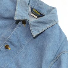 画像6: 80's OSH KOSH B'GOSH FADE BLUE DENIM CHORE JACKET (6)