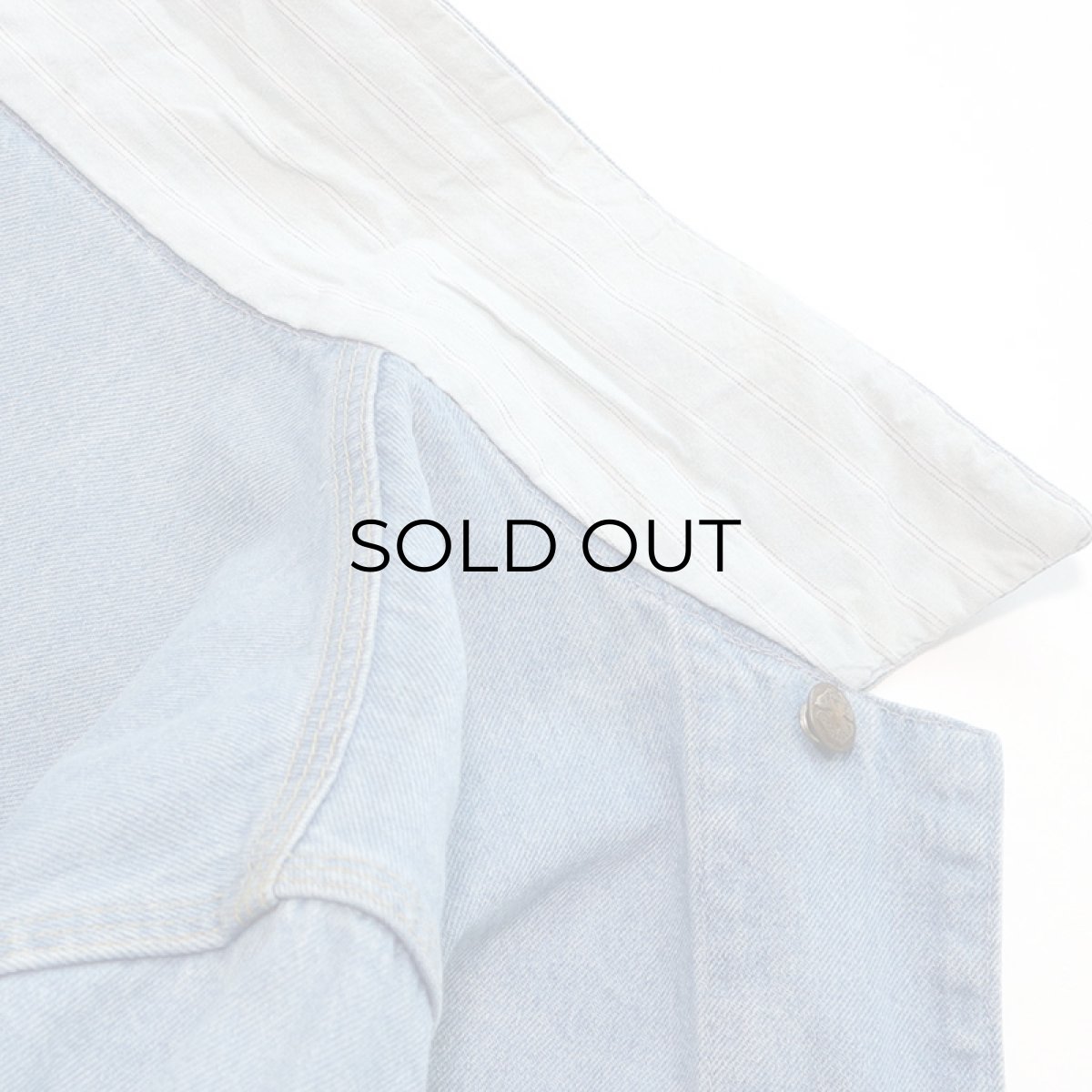 画像8: 80's OSH KOSH B'GOSH FADE BLUE DENIM CHORE JACKET (8)