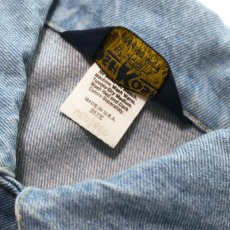 画像7: 80's OSH KOSH B'GOSH FADE BLUE DENIM CHORE JACKET (7)