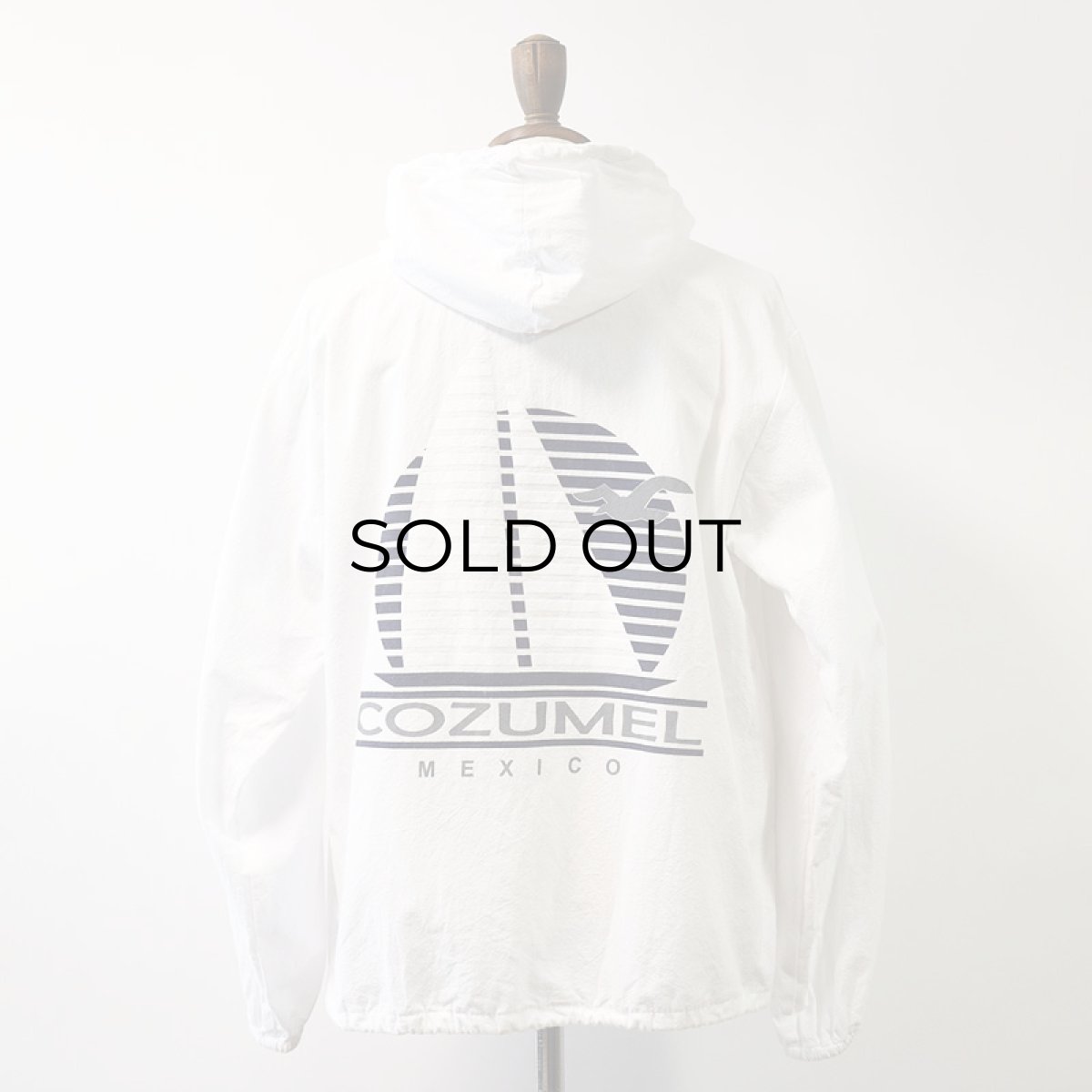 画像13: 〜90's Pasion TROPICAL COTTON PRINT ZIP HOODED JACKET "COZUMEL MEXICO" (13)