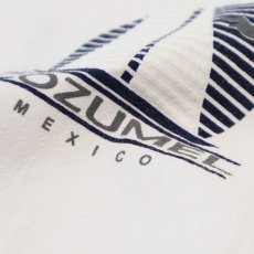 画像7: 〜90's Pasion TROPICAL COTTON PRINT ZIP HOODED JACKET "COZUMEL MEXICO" (7)