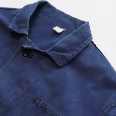 画像5: OLD UNKNOWN BRAND COTTON TWILL FRENCH WORK JACKET (5)