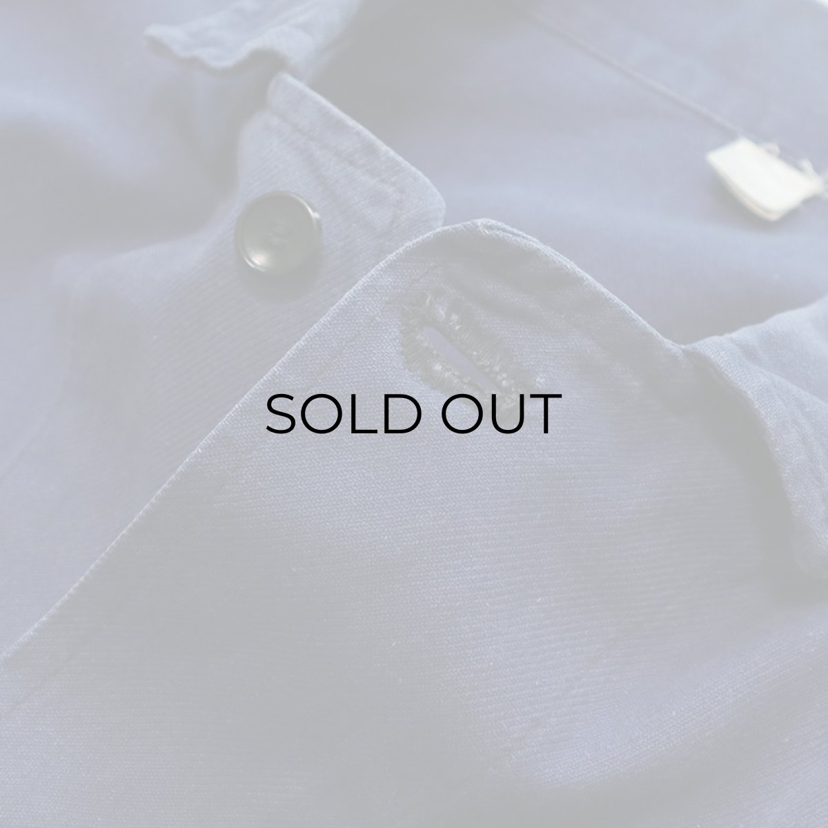 画像9: OLD UNKNOWN BRAND COTTON TWILL FRENCH WORK JACKET (9)