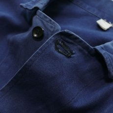 画像9: OLD UNKNOWN BRAND COTTON TWILL FRENCH WORK JACKET (9)