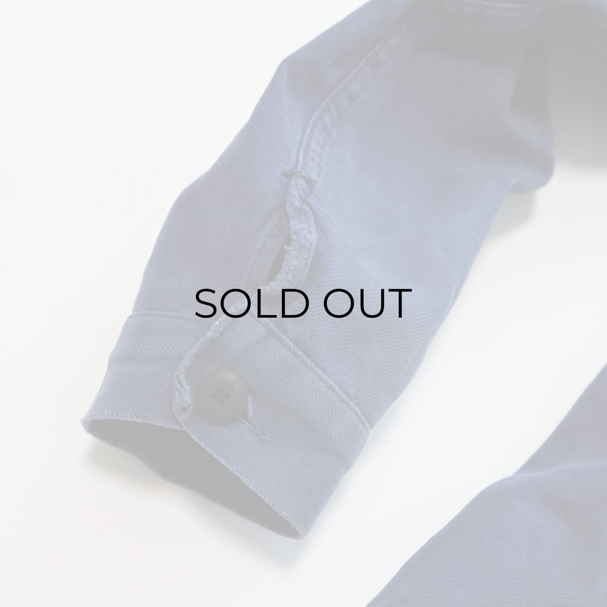 画像10: OLD UNKNOWN BRAND COTTON TWILL FRENCH WORK JACKET (10)