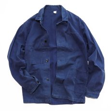 画像2: OLD UNKNOWN BRAND COTTON TWILL FRENCH WORK JACKET (2)