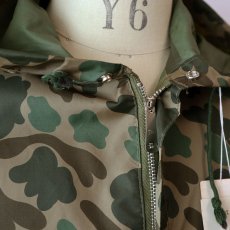 画像11: 70's Duxbak NYLON DUCK HUNTER CAMOUFLAGE HOODED ZIP COAT "DEADSTOCK" (11)