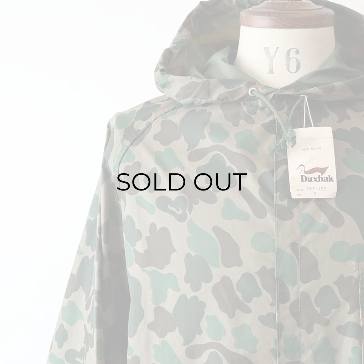 画像6: 70's Duxbak NYLON DUCK HUNTER CAMOUFLAGE HOODED ZIP COAT "DEADSTOCK" (6)
