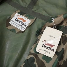 画像12: 70's Duxbak NYLON DUCK HUNTER CAMOUFLAGE HOODED ZIP COAT "DEADSTOCK" (12)