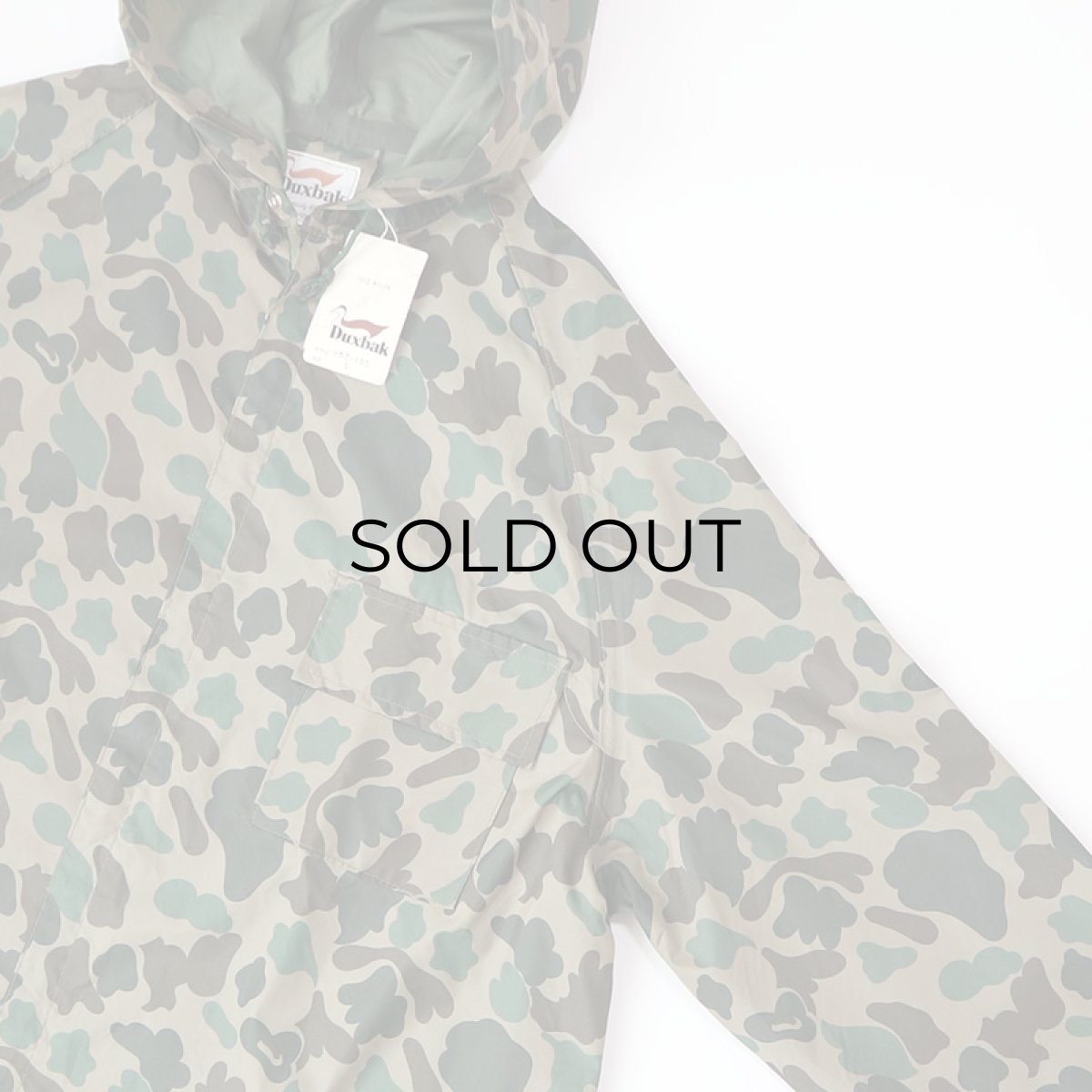 画像10: 70's Duxbak NYLON DUCK HUNTER CAMOUFLAGE HOODED ZIP COAT "DEADSTOCK" (10)