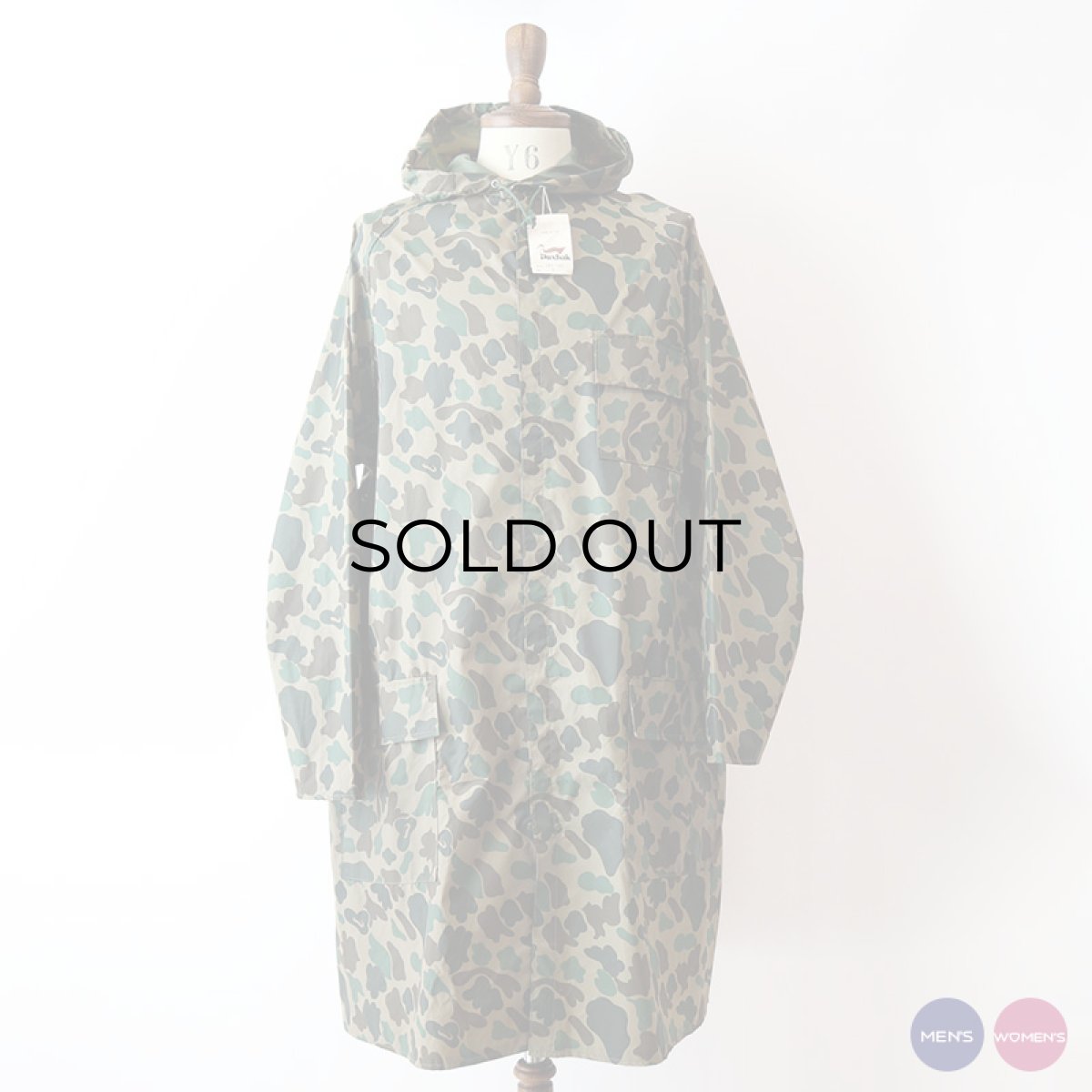 画像1: 70's Duxbak NYLON DUCK HUNTER CAMOUFLAGE HOODED ZIP COAT "DEADSTOCK" (1)