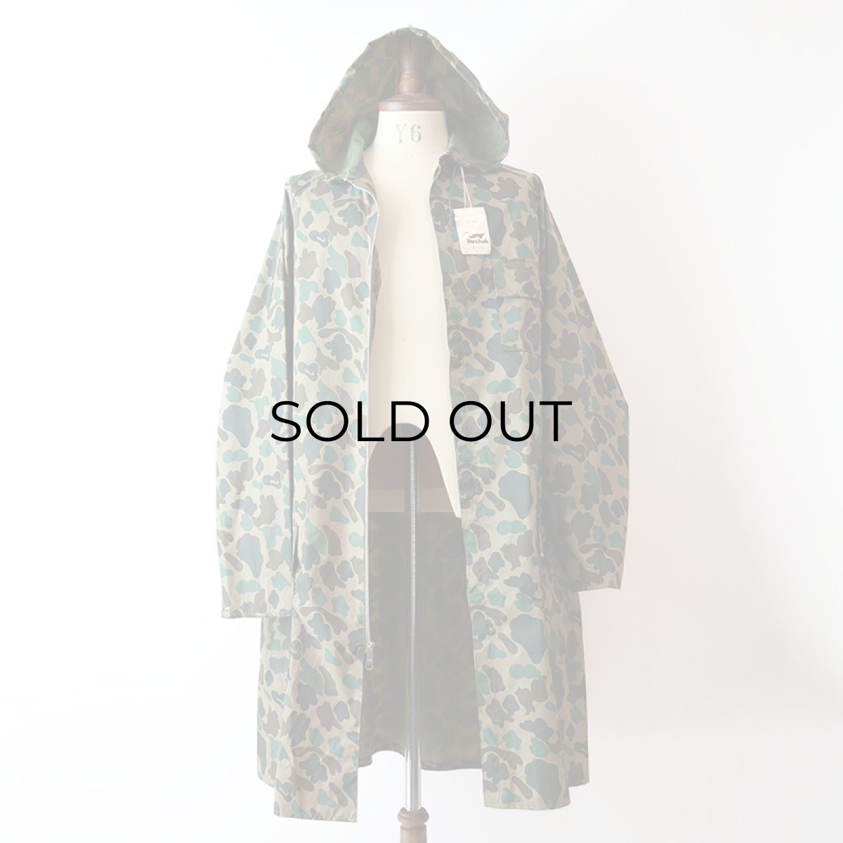 画像2: 70's Duxbak NYLON DUCK HUNTER CAMOUFLAGE HOODED ZIP COAT "DEADSTOCK" (2)