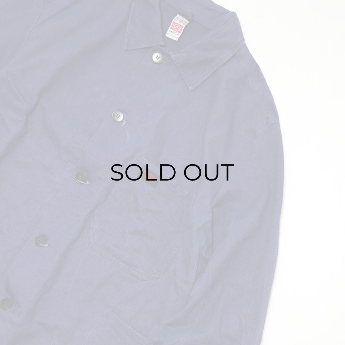 画像4: OLD rofa COTTON TWILL GERMAN WORK JACKET (4)