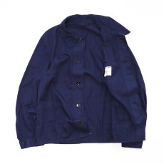 画像2: OLD GERMAN MILITARY COTTON TWILL WORK JACKET (2)